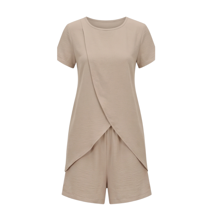 Solenza™ – Tulip-Hem Two-Piece Summer Set