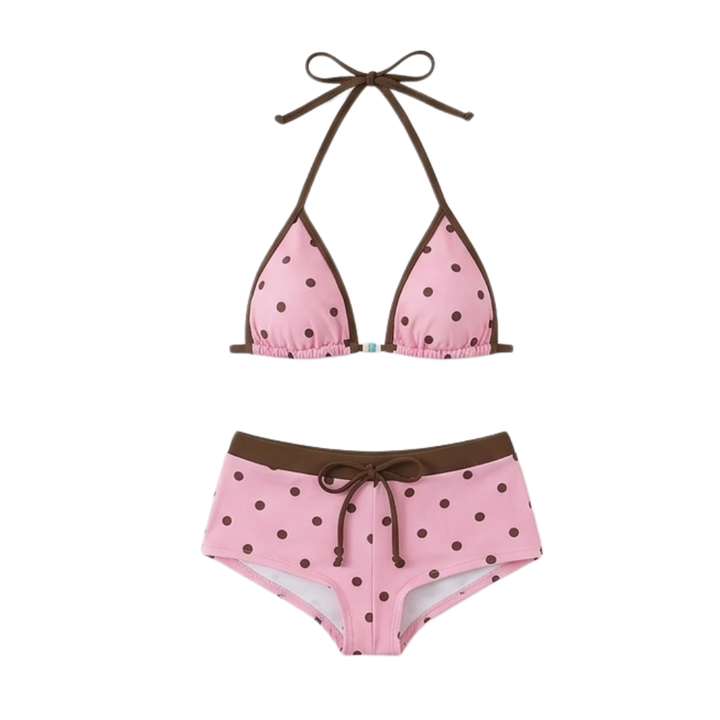 Soletta – Women's Retro Polka Dot Bikini Set