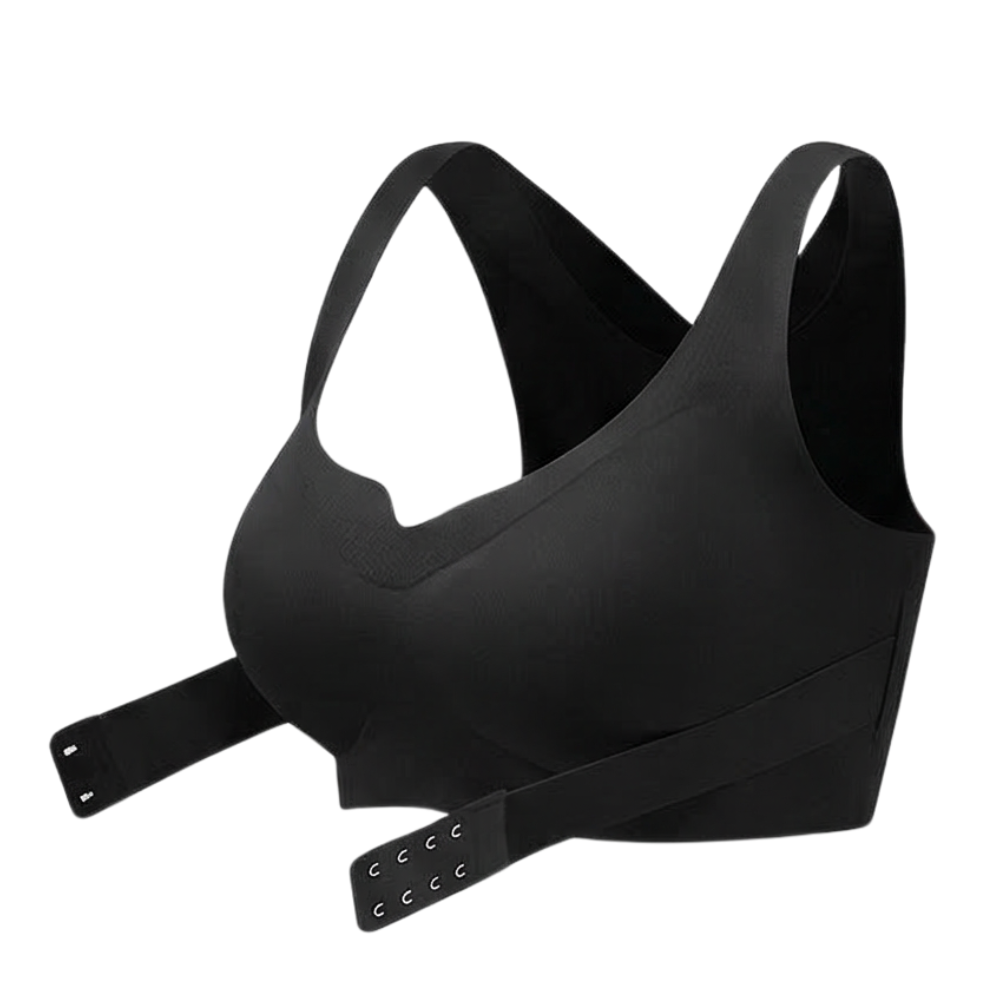 Veluna – Supportive X Back Wireless Lace Bra