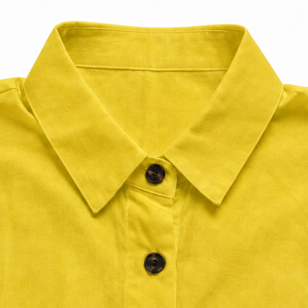 Trueline – Asymmetrical Placket Button-Down Shirt