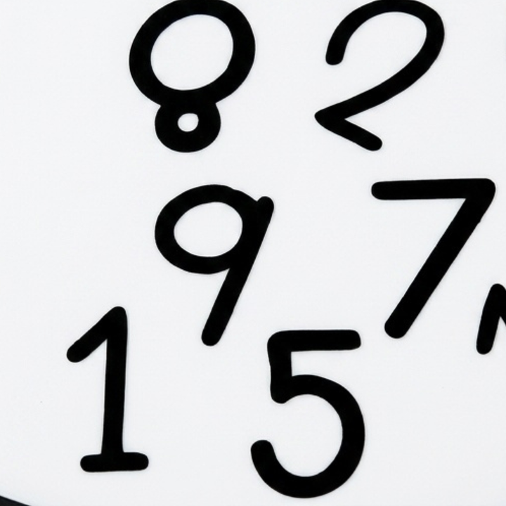 Lateley – Funny Silent Wall Clock with Messy Numbers