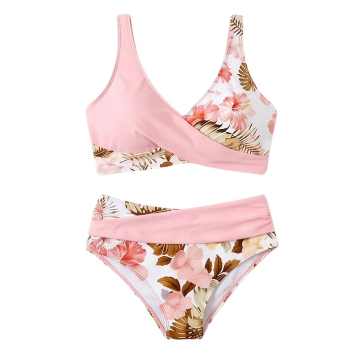 Marivela – Women's Tummy-Flattering Wrap Bikini Set