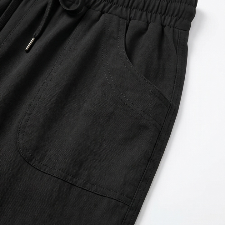 Lounella – Women's Soft Cropped Wide-Leg Pants