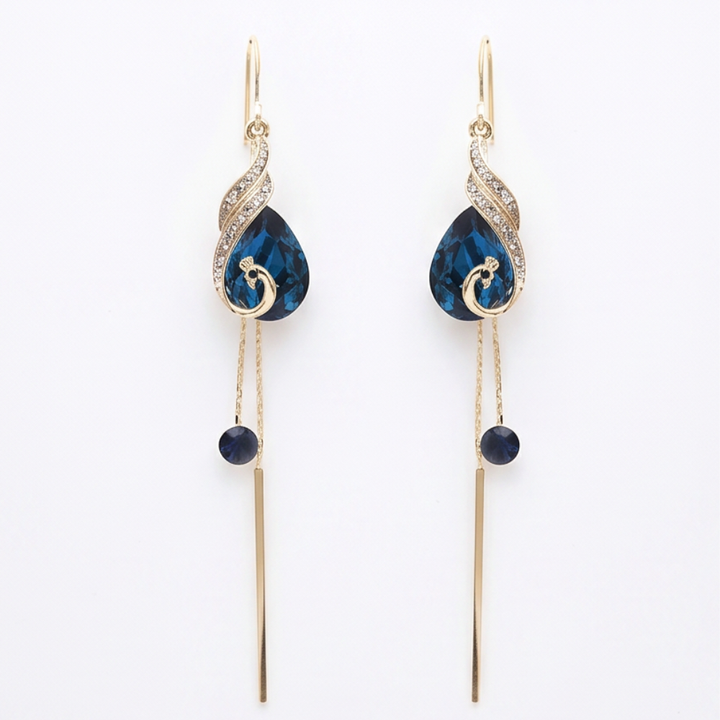 Lunavia – Sapphire Drop Earrings