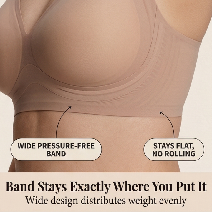 Airella – Women's Wireless Deep V Supportive Bra