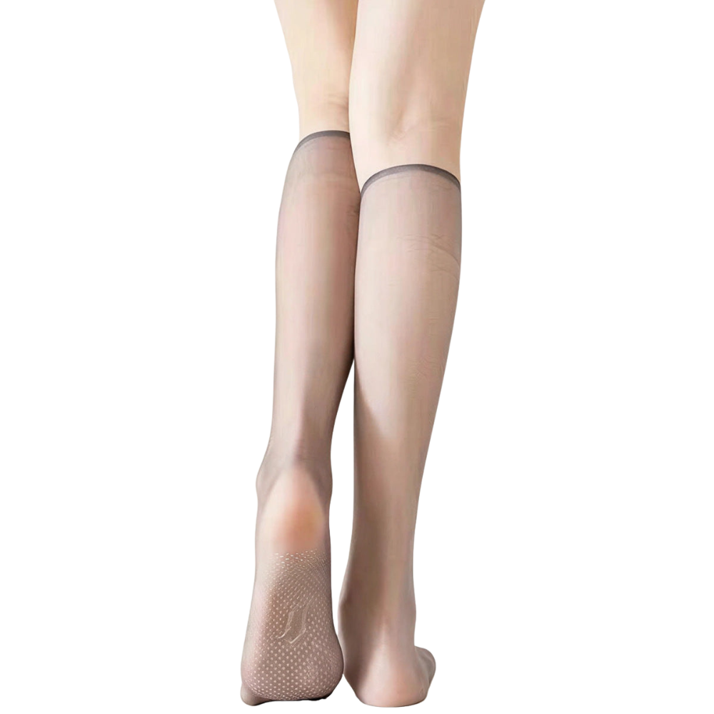 Slipnot – Non-Slip Sheer Knee-High Stockings