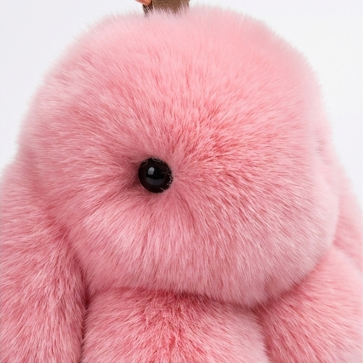 Luluri - Fluffy Bunny Bag Charm