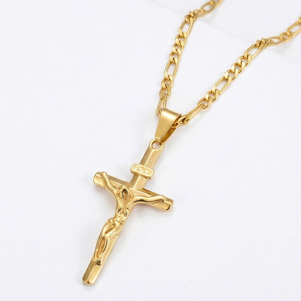 Sancta – Fashionable Crucifix Necklace
