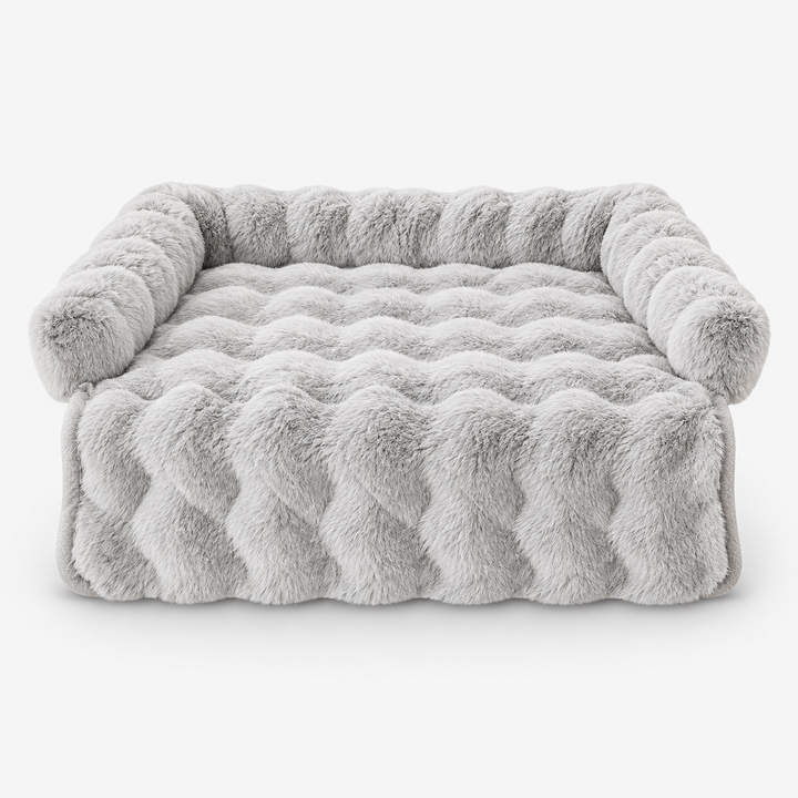 CozyHaven – Plush Bolster Sofa Pet Mat