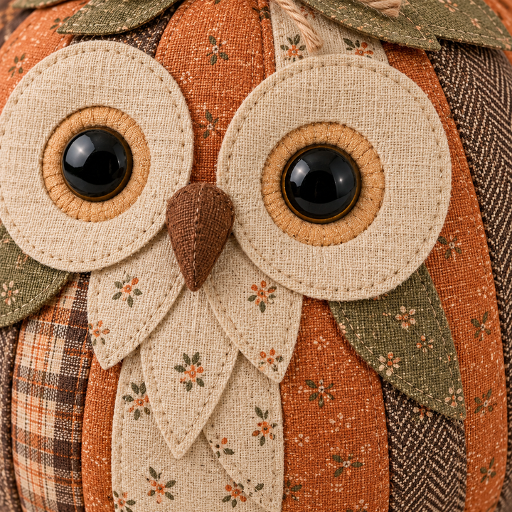 Cozykin – Patchwork Animal Pumpkin Sewing Kit