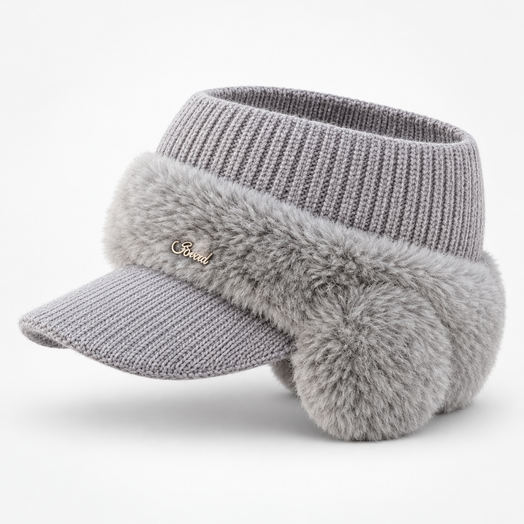 Warmelle – Open-Crown Knitted Ponytail Beanie