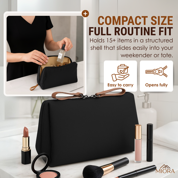 Miora – Double Zipper Cosmetic Bag