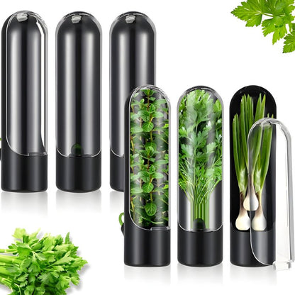 Fresh-Keeping Veggie & Herb Containers (1+1 Free)