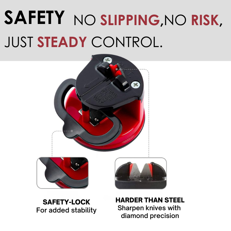 Sharpex™ - Suction Cup Whetstone Knife Sharpener (50% Off)