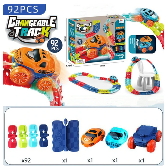 Pistonix™ – Wall-Climbing Track Car Set (50% Off)