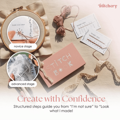 Stitchery™ – Mini Sewing Book for Creative Projects (50% Off)