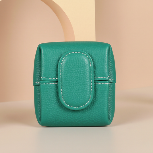 Élivéa™ – Compact Leather Coin Purse (40% Off)