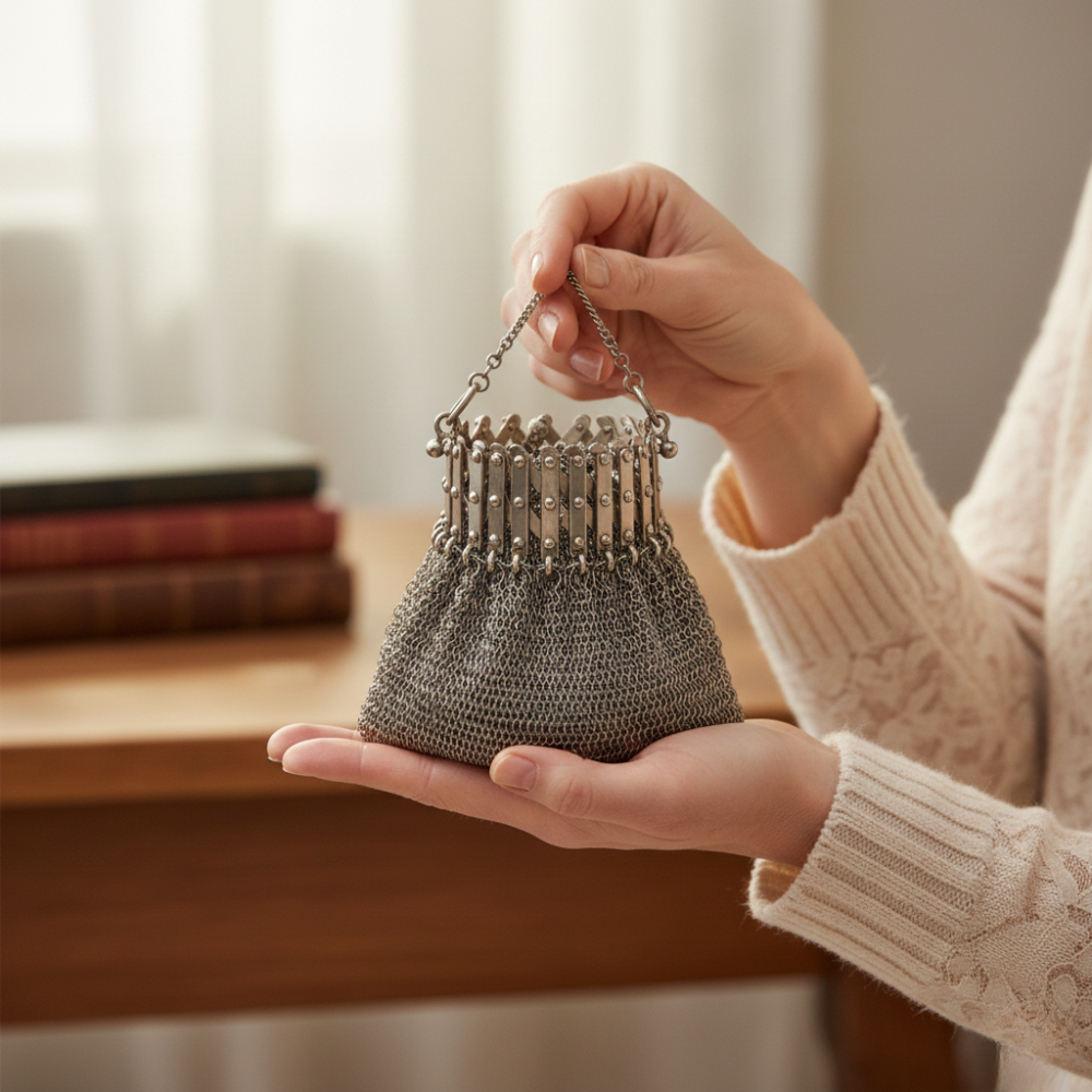 Aldric™ – Handmade 1920’s English Chainmail Purse