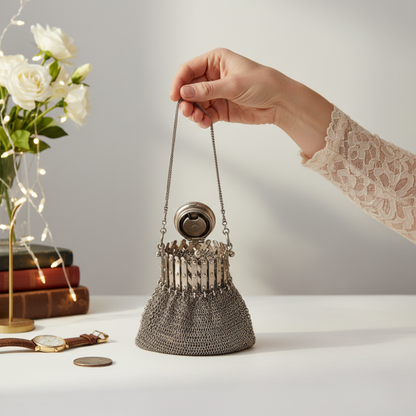 Aldric™ – Handmade 1920’s English Chainmail Purse