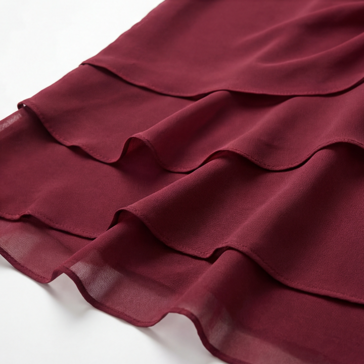 Velara™ – Gathered Twist Waist Dress