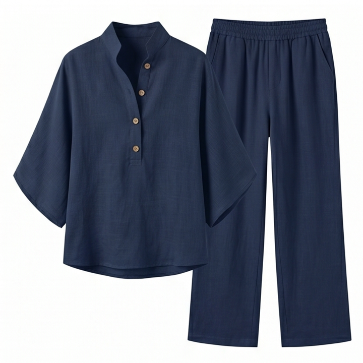 Marelle – Breezy Linen Two-Piece Set for Warm Days