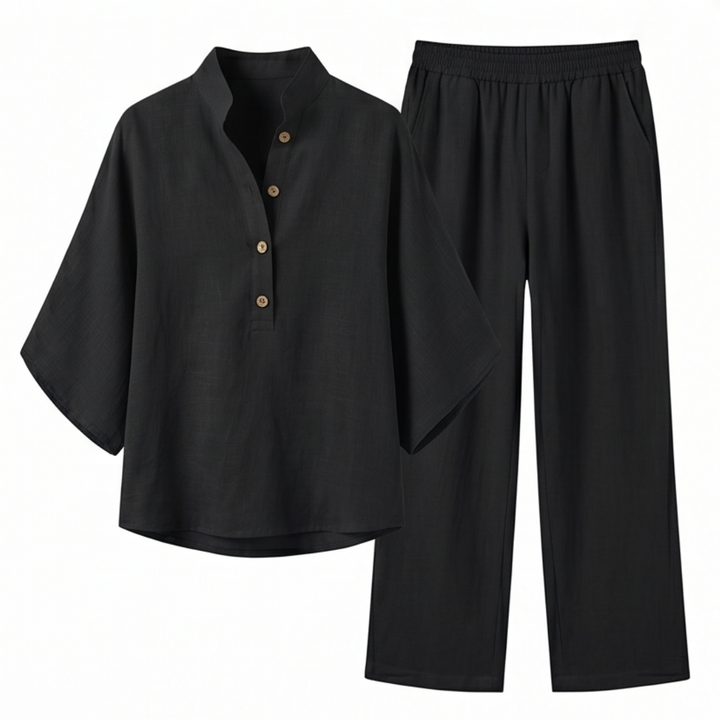 Marelle – Breezy Linen Two-Piece Set for Warm Days