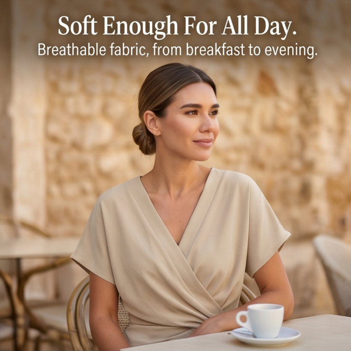 Florenza™ – Wrap-Front Two-Piece Set