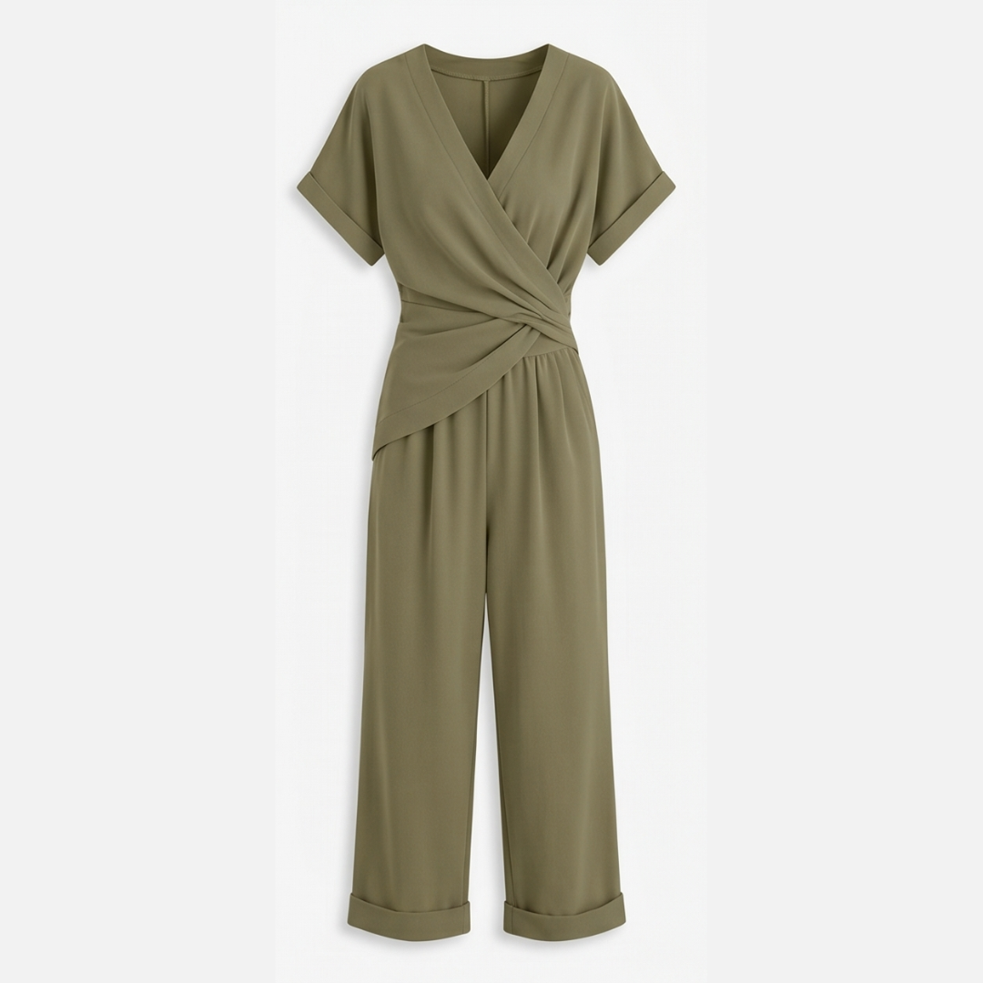 Florenza™ – Wrap-Front Two-Piece Set