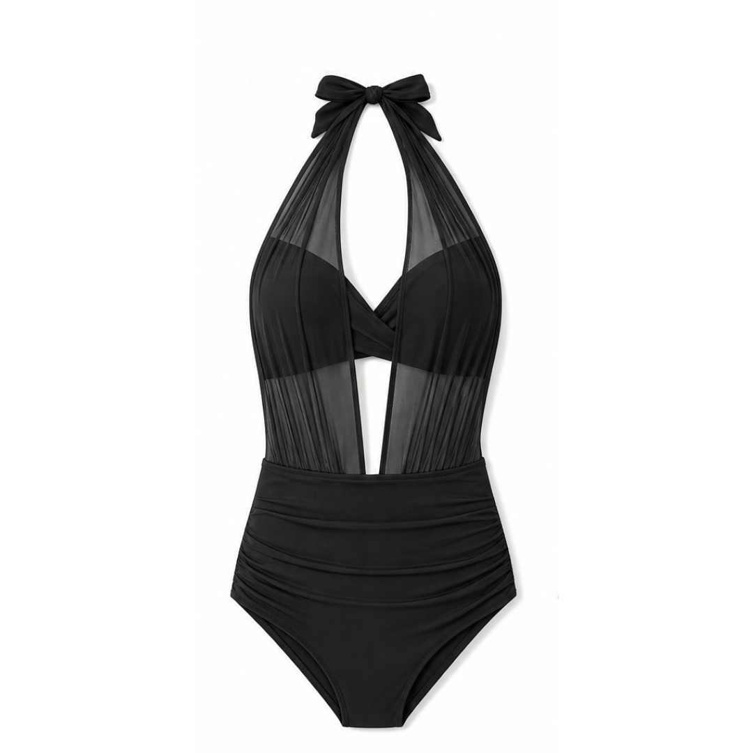 Marella – Women's Mesh Illusion Tummy Control Swimsuit