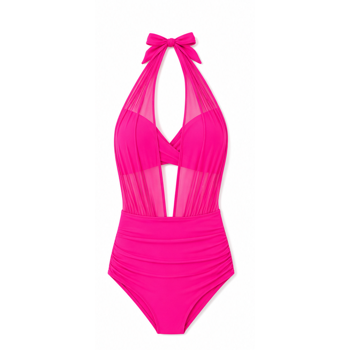 Marella – Women's Mesh Illusion Tummy Control Swimsuit