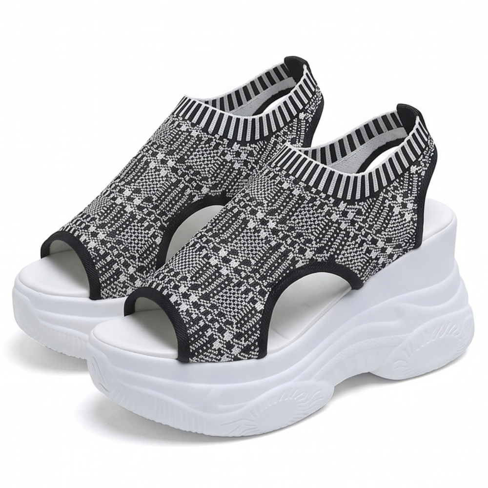 Solavia – Women's Lightweight Summer Wedge Sandals