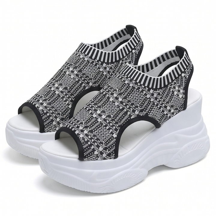 Solavia – Women's Lightweight Summer Wedge Sandals