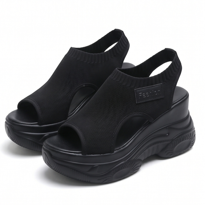 Solavia – Women's Lightweight Summer Wedge Sandals