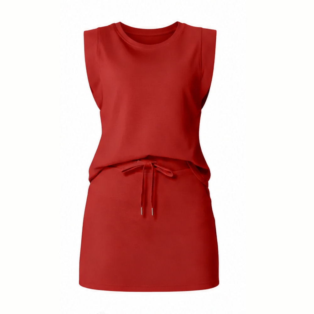 Sunday Edit – Women's Matching Set with Built-In Shorts