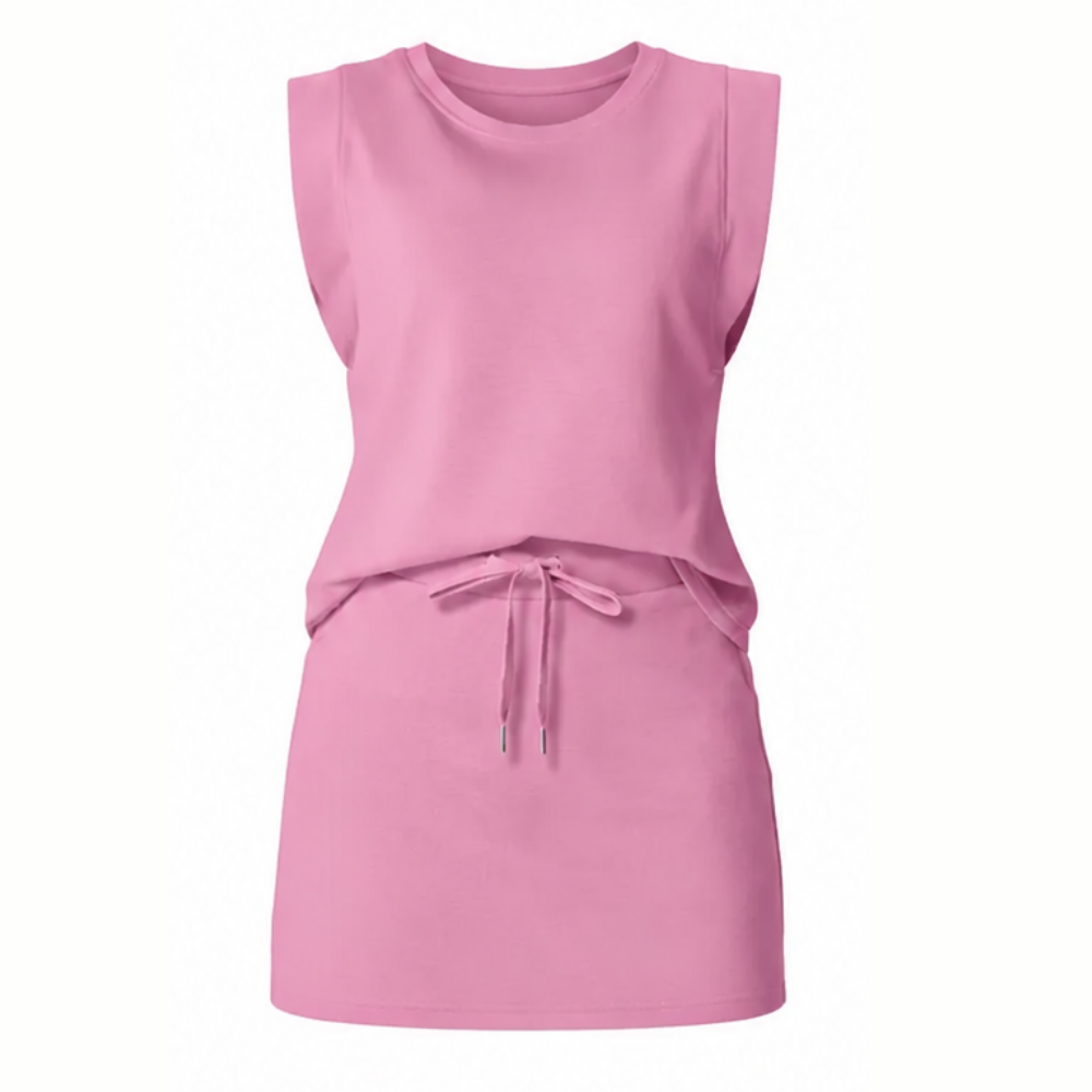 Sunday Edit – Women's Matching Set with Built-In Shorts