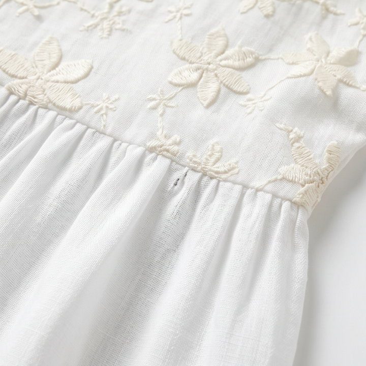 Floralé – Women's Embroidered Floral Peplum Blouse