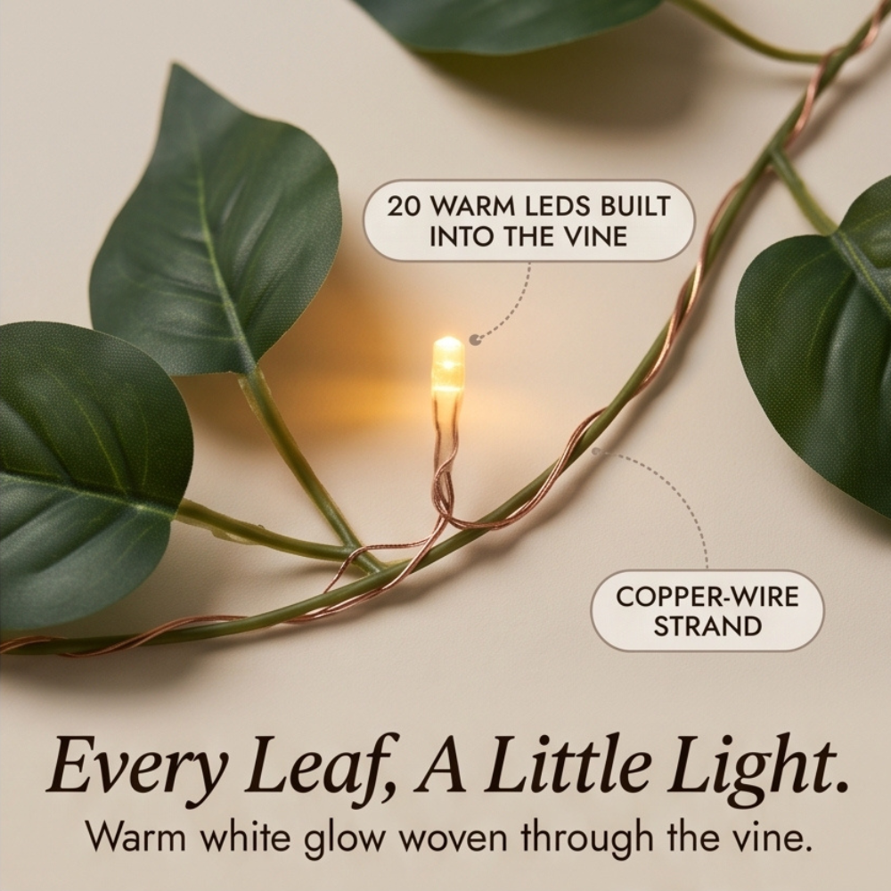 Verdant Vine™ – Glowing Hanging Vine Light