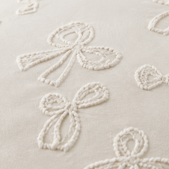 Tuftera – Tufted Leaf Comforter Cover Set