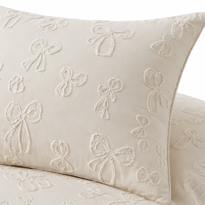 Tuftera – Tufted Leaf Comforter Cover Set