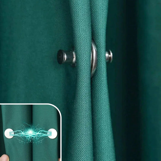 AuraClip™ – 10 Pairs Magnetic Curtain Closure Patch (50% Off)