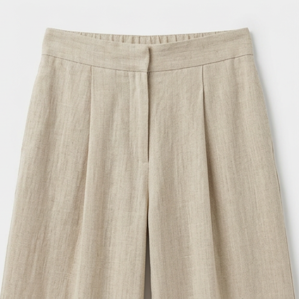Marenza™ – Draped Linen Two-Piece Set