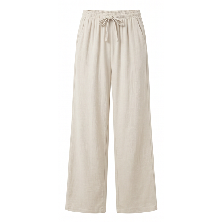 Linavia™ – Breezy Wide-Leg Pants with Pockets