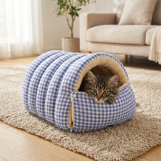 Cavina™ – Plush Pet Cave Bed