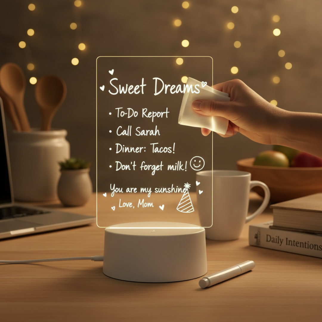 Lumiscript™ - Illuminated Message Board for Beautiful Displays