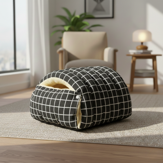 Cavina™ – Plush Pet Cave Bed
