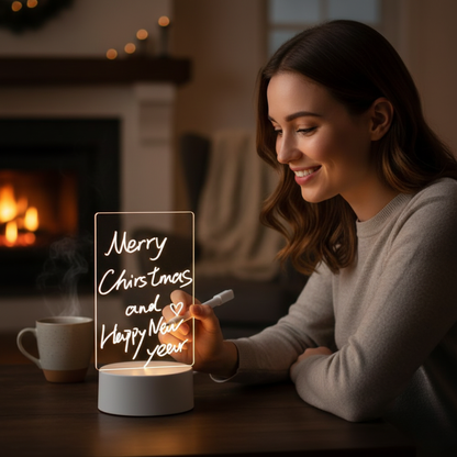 Lumiscript™ - Illuminated Message Board for Beautiful Displays