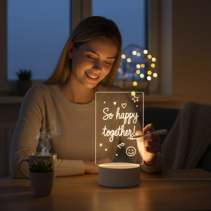 Lumiscript™ - Illuminated Message Board for Beautiful Displays