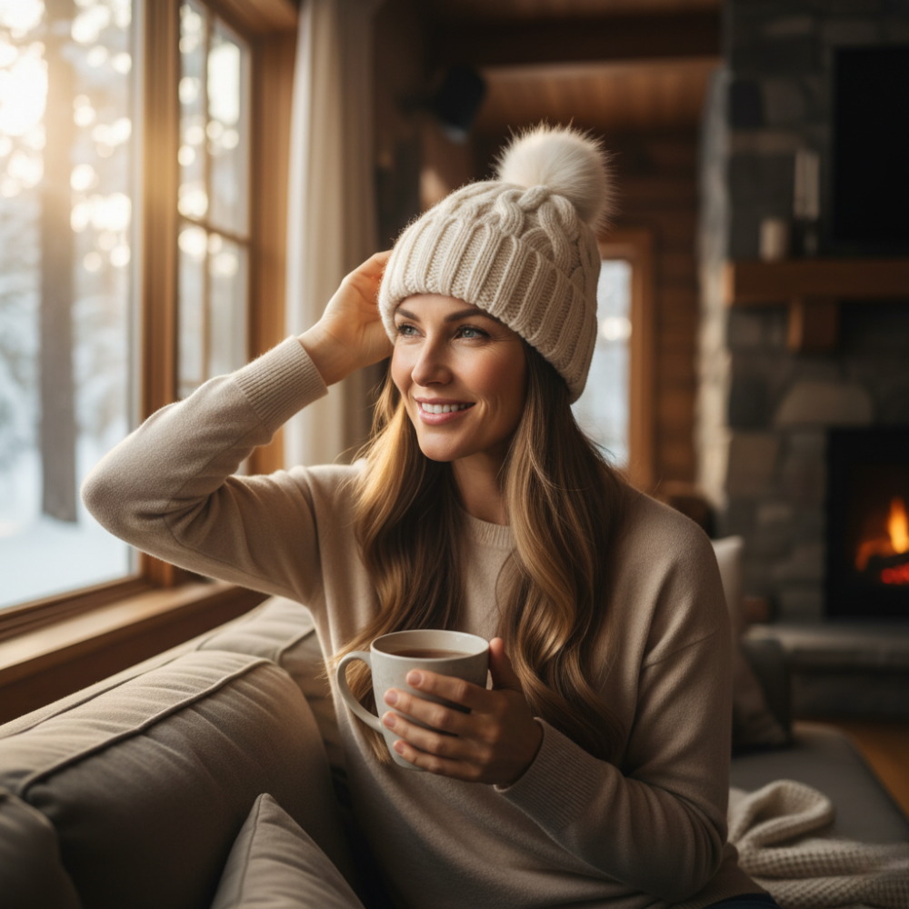 Silvina™ - Cozy Silk Lined Beanie