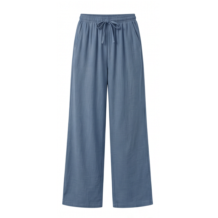 Linavia™ – Breezy Wide-Leg Pants with Pockets
