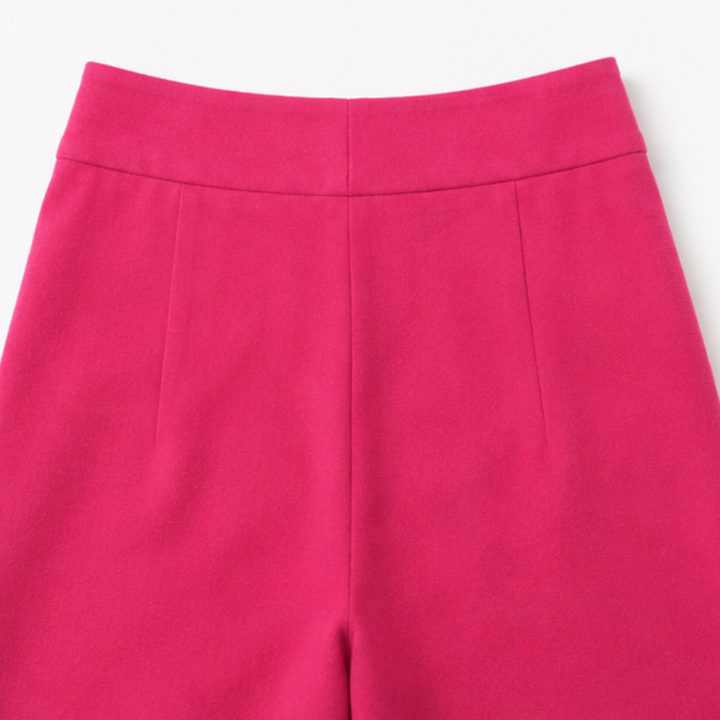 Highline – Sailor-Button Wide-Leg Trousers